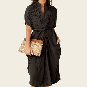 EVER by X The Original Multiwear Dress, Black OS, Midi NWOT